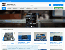 Tablet Screenshot of camerapart.com